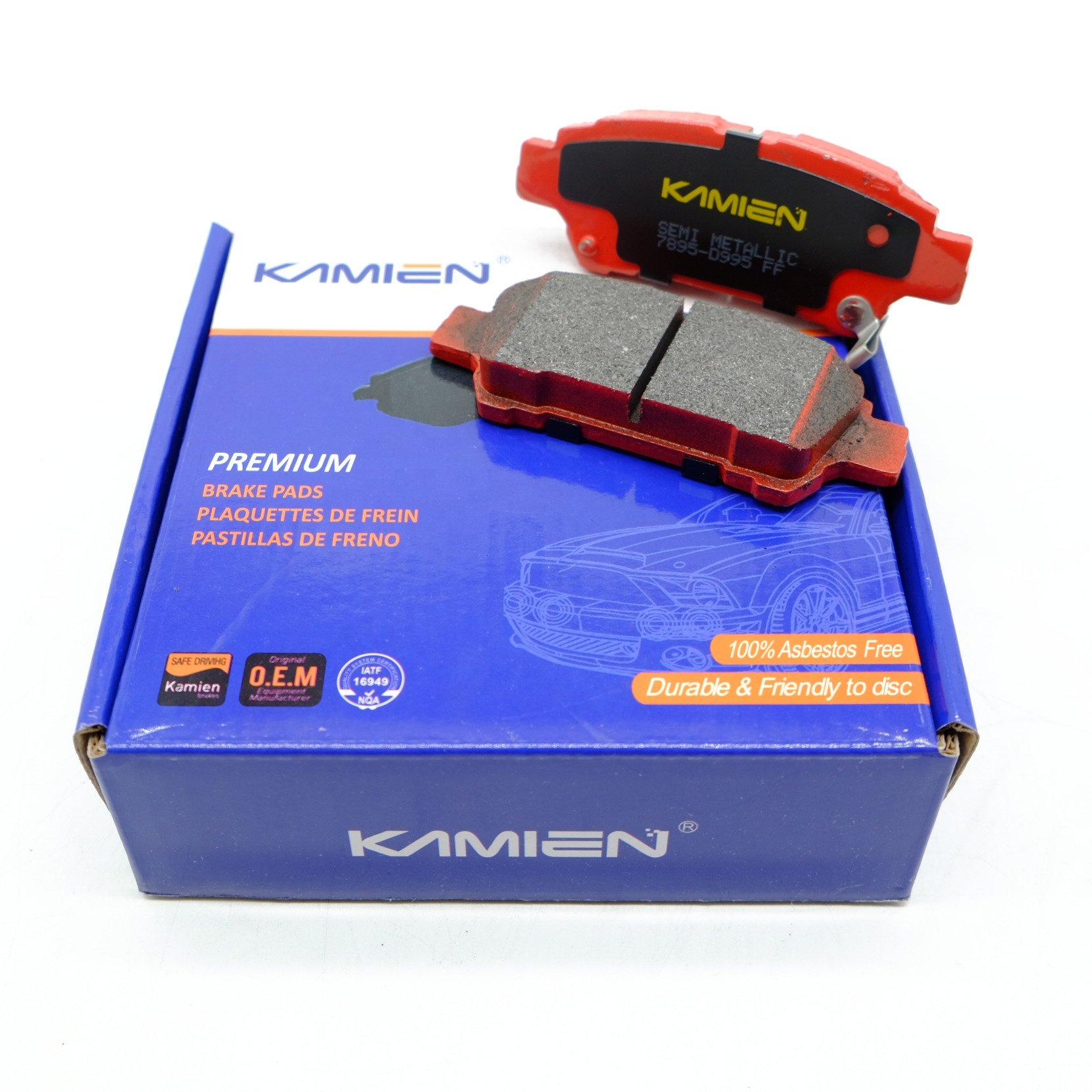 Best China Wholesale Brake Pad Manufacturer High Performance Auto Brake Pads for Cars